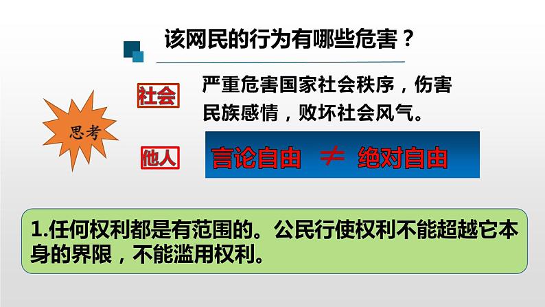 3.2 依法行使权利 课件-2020-2021学年初中道德与法治人教版八年级下册（共31张）第5页