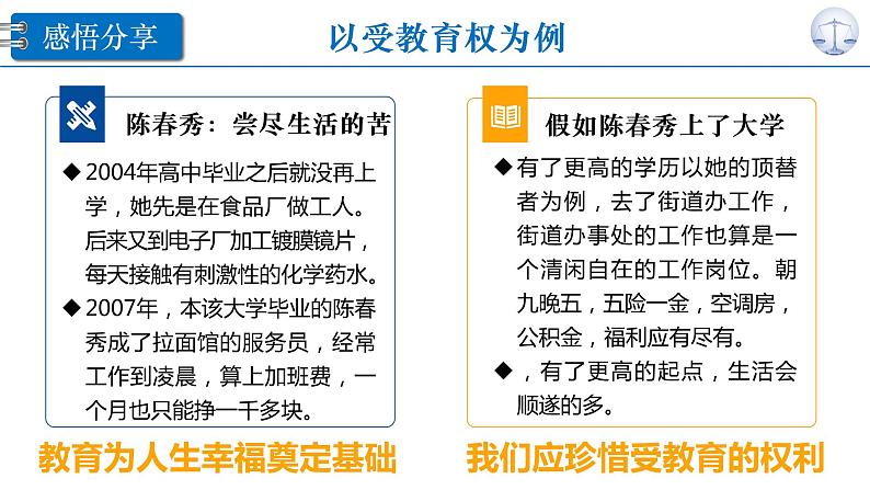 7.2 自由平等的追求 课件-2020-2021学年初中道德与法治人教版 八年级下册（共37张）第8页