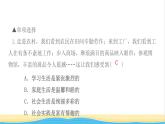 八年级道德与法治上册第一单元走进社会生活第一课丰富的社会生活第1框我与社会作业课件新人教版