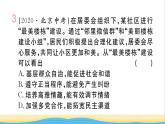 河南专版八年级道德与法治下册第三单元人民当家作主单元小结作业课件新人教版
