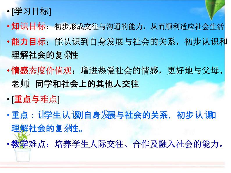 八年级上册道法部编本新人教版八年级上册1.1我与社会ppt课件第3页