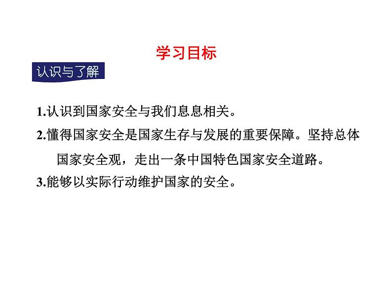 八年级上册道法9.1认识总体国家安全观(20张)ppt课件04