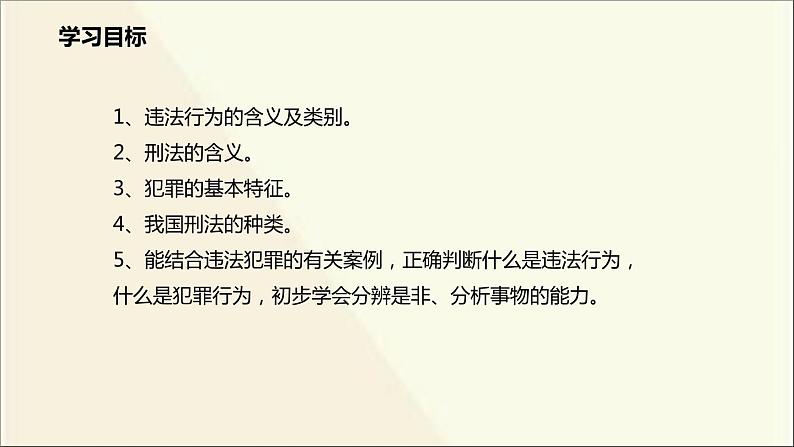 八年级上册道法-2.5.1法不可违(22张)ppt课件第4页