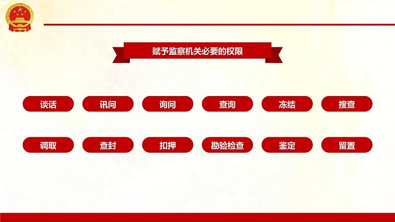 八年级下册2019年春(部编版)道德与法治：6.4国家监察机关(共60张PPT第7页