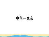 安徽专版九年级道德与法治下册精题汇编中华一家亲作业课件新人教版