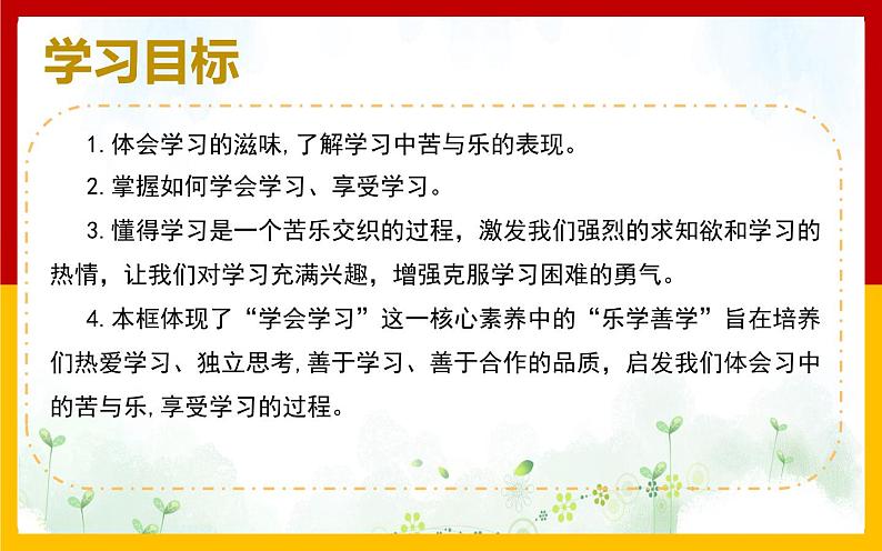 部编版七年级上册道德与法治第一单元 成长的节拍第二课 学习新天地 2.2 享受学习   课件  （29张幻灯片）02