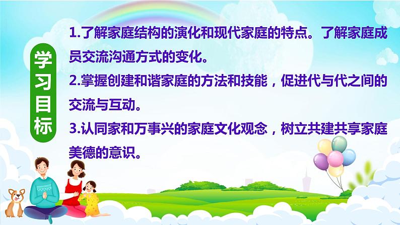 部编版七年级上册道德与法治第三单元 师长情谊第七课 亲情之爱 7.3让家更美好 课件（共16张PPT）第2页