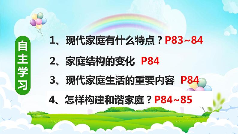 部编版七年级上册道德与法治第三单元 师长情谊第七课 亲情之爱 7.3让家更美好 课件（共16张PPT）第3页