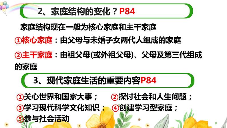 部编版七年级上册道德与法治第三单元 师长情谊第七课 亲情之爱 7.3让家更美好 课件（共16张PPT）第8页