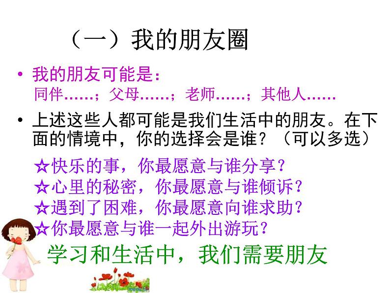 部编版七年级上册道德与法治第二单元 友谊的天空第四课 友谊与成长同行 4.1和朋友在一起 课件19ppt03