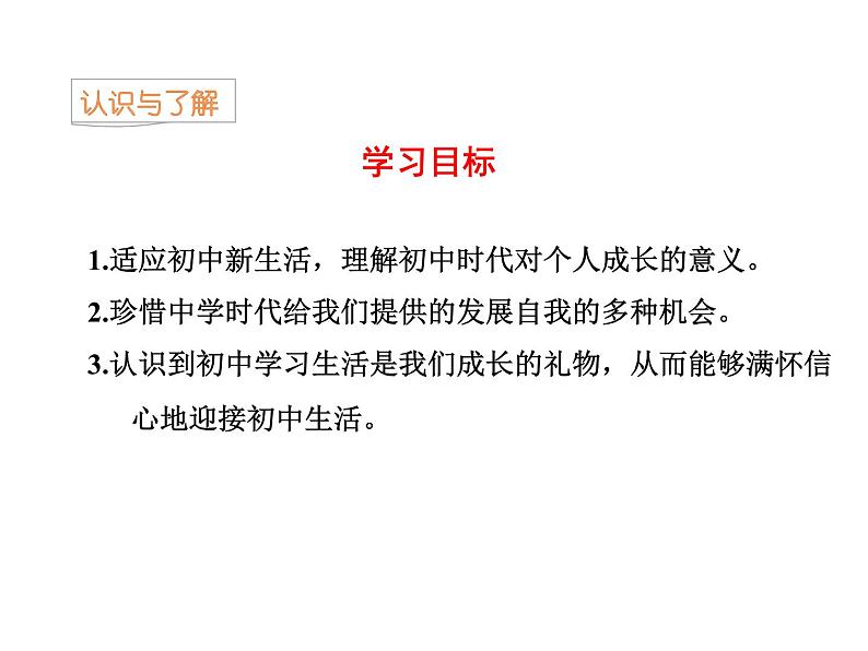 部编版七年级上册道德与法治第一单元 成长的节拍第一课 中学时代 第1课时中学序曲2课件PPT06