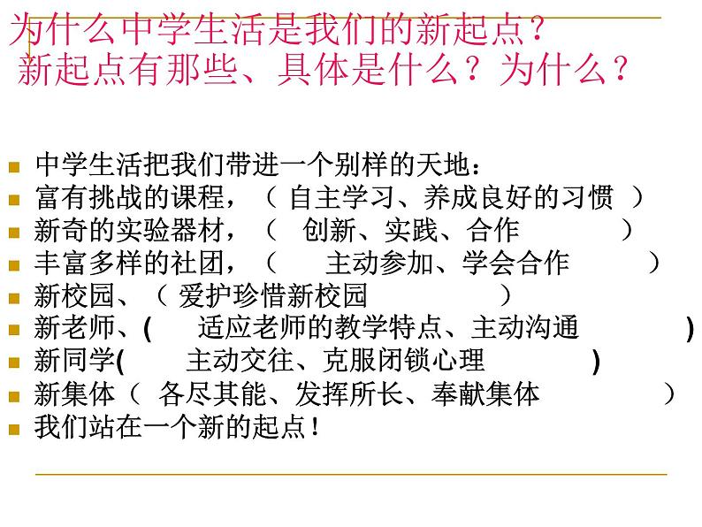 部编版七年级上册道德与法治第一单元 成长的节拍第一课 中学时代 中学序曲实用课件03