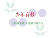 人教版初中《道德与法治》七年级上册第一课第二框少年有梦课件