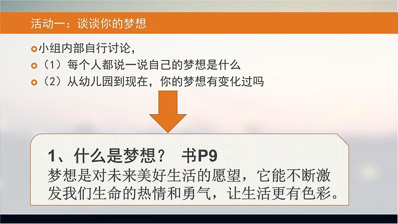 部编版七年级上册道德与法治第一单元 成长的节拍第一课 中学时代 1.2少年有梦课件 (1)第4页