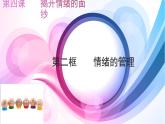 部编版道德与法治七年级下册 4.2情绪的管理课件PPT