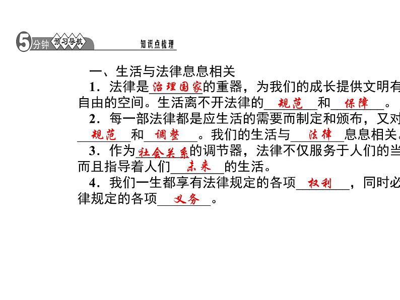 部编版道德与法治七年级下册 第九课　法律在我们身边  第1课时　生活需要法律课件PPT第2页