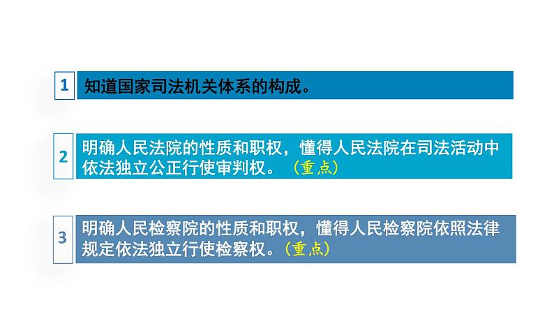 部编版道德与法治八年级下册 6.5国家司法机关 课件（22张PPT）第3页