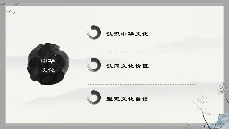 部编版道德与法治九年级上册5.1 延续文化血脉 课件02