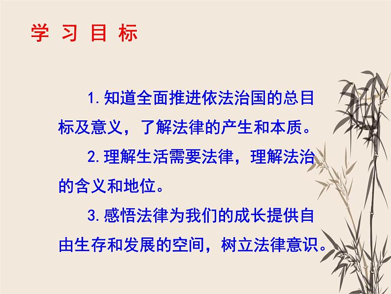 2021-2022学年部编版道德与法治七年级下册 9.1 生活需要法律课件（共计44张PPT）05