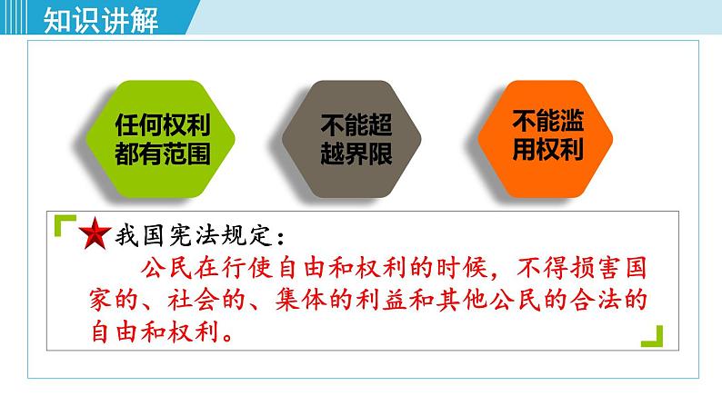 人教版八年级道法下册 3.2依法行使权利 课件07