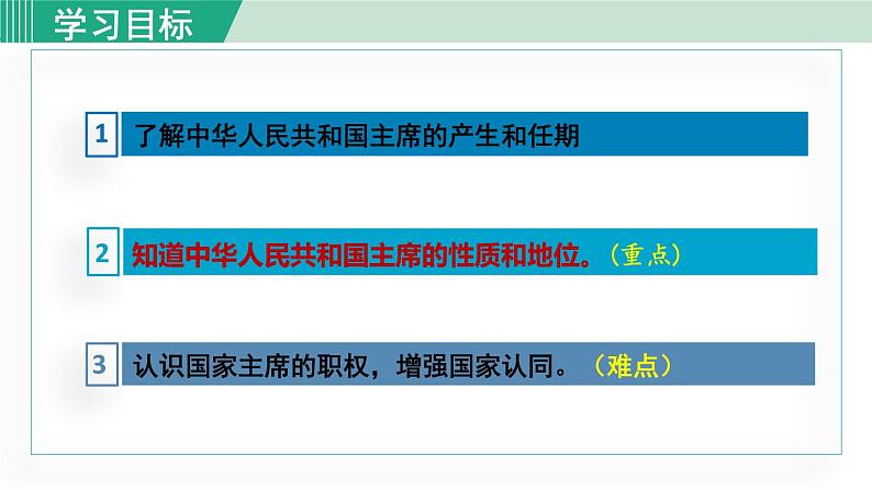 八下6.2中华人共和国主席第3页