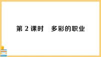 人教部编版九年级下册多彩的职业试讲课习题课件ppt