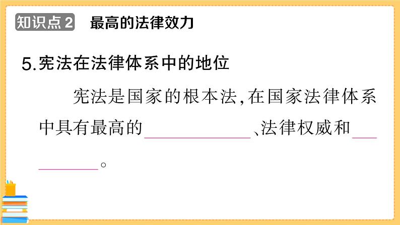 道德与法治八下 1.2.1 坚持依宪治国 习题课件PPT08