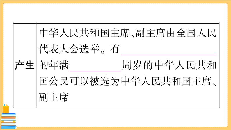 道德与法治八下 3.6.2 中华人民共和国主席 习题课件PPT第3页