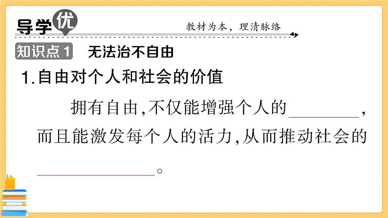 道德与法治八下 4.7.1 自由平等的真谛 习题课件PPT02