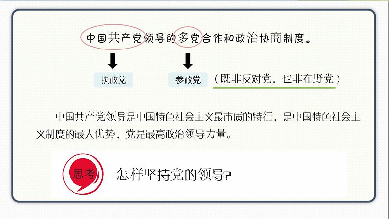 人教版道德与法治八年级下册 5.3基本政治制度 课件第7页