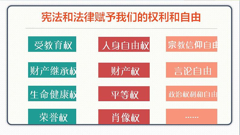 人教版道德与法治八年级下册 7.2自由平等的追求 课件05