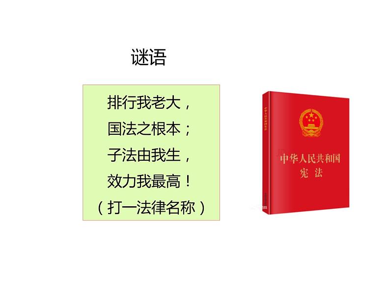 2.1坚持依宪治国课件2021-2022学年部编版道德与法治八年级下册第1页