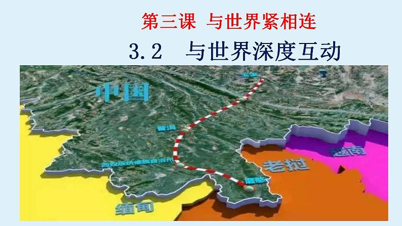 3.2与世界深度互动课件-2021-2022学年部编版道德与法治九年级下册03