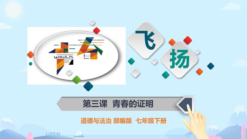 2021-2022学年七年级下册道德与法治3.1青春飞扬课件第2页