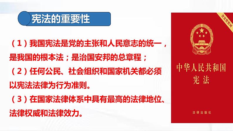 部编版道德与法治八年级下册 2.1 坚持依宪治国 课件+视频素材（送教案）08