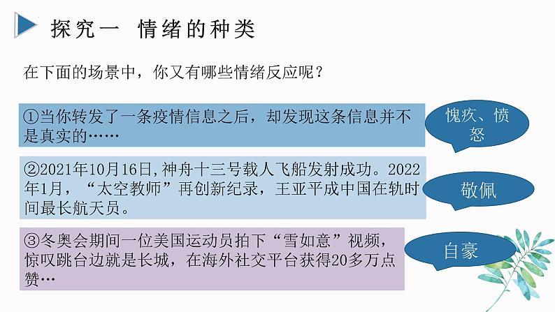 2021-2022学年部编版道德与法治七年级下册 4.1 青春的情绪课件（28张PPT）第8页