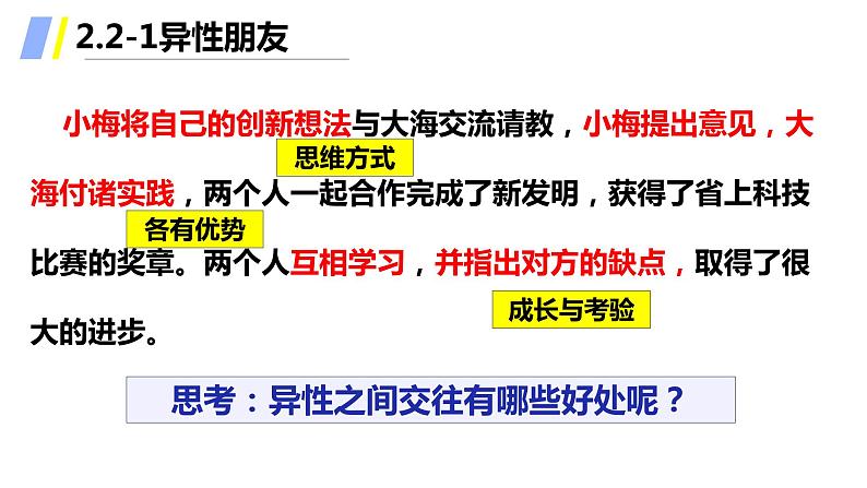 2021-2022学年统编版七年级下册2.2青春萌动课件（24张）第7页