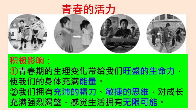 2021-2022学年统编版七年级下册 1.1悄悄变化的我 课件 （27张）第7页