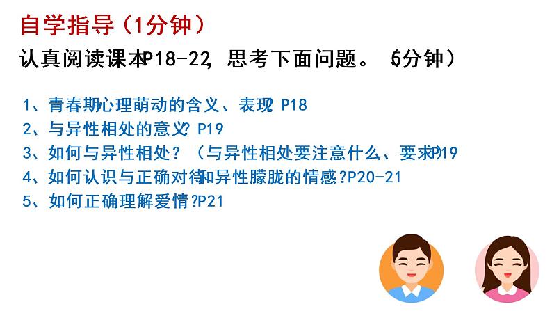 2021-2022学年统编版七年级下册 2.2 青春萌动  课件（24张）05