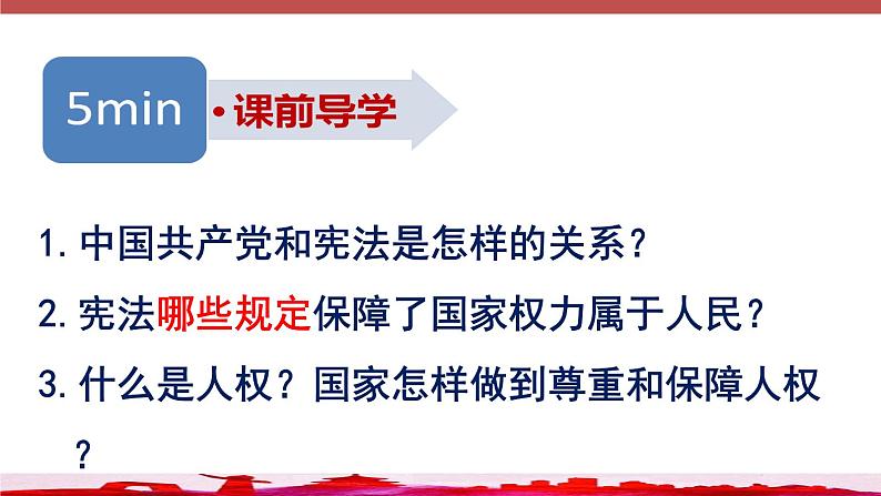 2021-2022学年统编版八年级下册 1.1 党的主张和人民意志的统一  课件 （37张）第3页