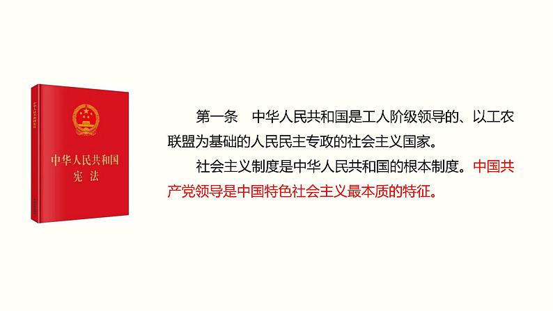 2021-2022学年统编版八年级下册 1.1党的主张和人民意志的统一  课件 第6页