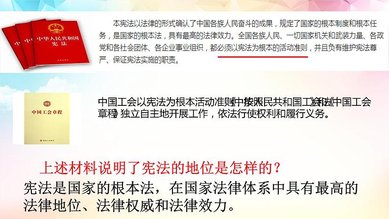 2021-2022学年统编版八年级下册 2.1 坚持依宪治国_  课件 （22张）第8页