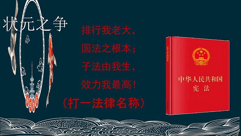 2021-2022学年统编版八年级下册 2.1坚持依宪治国-  课件 （30张）第1页