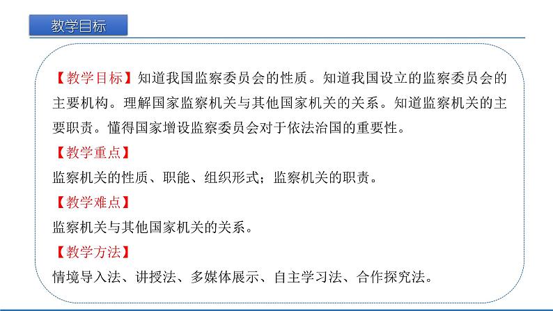 2021-2022学年统编版八年级下册 6.4 国家监察机关  课件 （24张）02