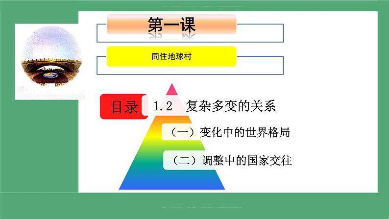 2021-2022统编版九年级下册 1.2复杂多变的关系  课件 （19张）第3页