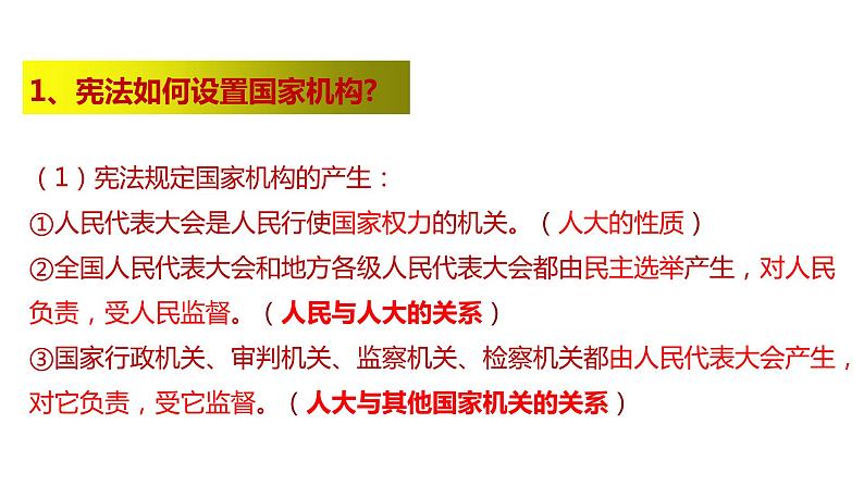 2021-2022学年部编版道德与法治八年级下册1.2治国安邦的总章程课件32第8页