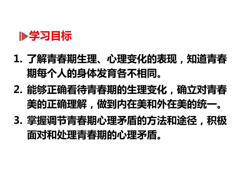 1.1悄悄变化的我课件-2021-2022学年部编版道德与法治七年级下册 (1)第4页