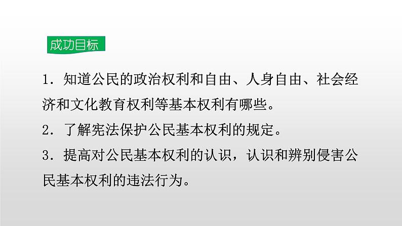 3.1公民基本权利课件-2021-2022学年部编版道德与法治八年级下册第2页