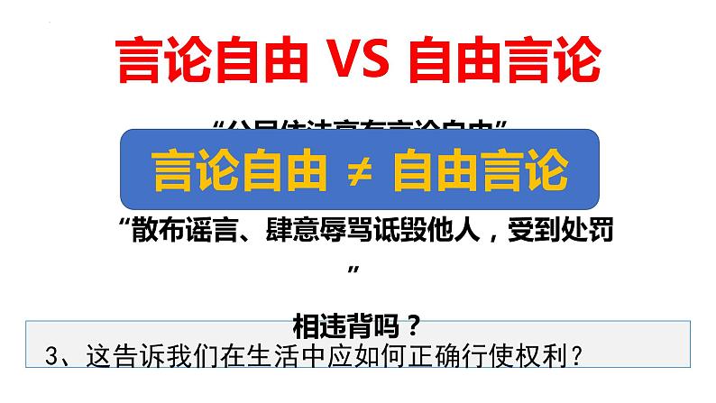 3.2依法行使权利课件2021-2022学年部编版道德与法治八年级下册第5页