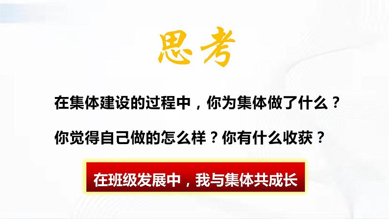 部编版道德与法治七年级下册 8.2 我与集体共成长 课件第3页